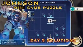 DAY 3 JOHNSON PUZZLE SOLUTIONS | MLBB JOHNSON MINIGAME