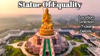 Statue Of Equality Hyderabad। Visiting Places Of Hyderabad @TravelCorners