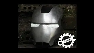 Iron Man Kaskı Yapımı /Iron Man MK2 Faceplate