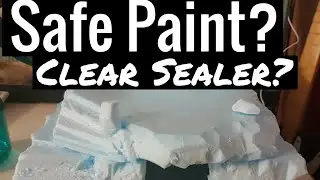 Aquarium Safe Paint or Clear Sealer?