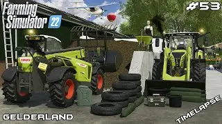 Opening OVERFILLED fermented BUNKER SILO | Animals on Gelderland | Farming Simulator 22 | Episode 53