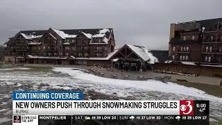 Burke Mountain faces snowmaking struggles