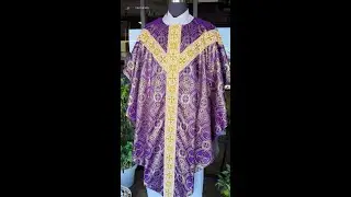 Handcrafted Pugin Chasuble | PSG Vestments