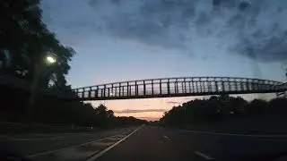 drive at dawn