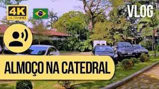 ⁴ᵏ⁶⁰ Vlog 07: Almoço de Sábado no Espaço Gourmet Catedral, São Paulo - Brasil? #159