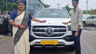 New Benz car driving by Minister Roja