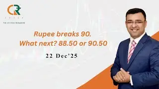 Rupee breaks 90! What next? 88.50 or 90.50