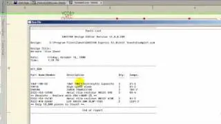 CADSTAR 12: Creating Parts List from a Schematic