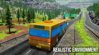 Passenger Bus Racing Games 2019: Hill Bus Race
