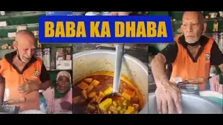 Baba Ka Dhaba | 80 Year Old Couple Video | Swad Official | Malviya Nagar Delhi