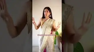How to DRAPE a DUPATTA SAREE!? Unique Saree Ideas for Wedding 😍 | Jhanvi Bhatia
