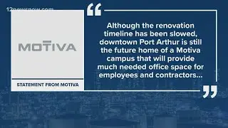 Motiva says it's moving forward with downtown Port Arthur development