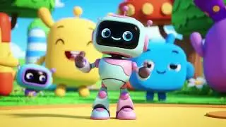 SILLY ROBOTS #song #robot #kids #song #viral #toddlers #cool #dance  #animation #colors #english