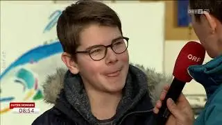 Guten morgen Österreich - Talk mit Lehrer Wolfgang Wurm der NMS Steinerkirchen