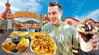 A Touch Of Disney Opening Day | ALL The DISNEY Foods | California Adventure Opens 2021