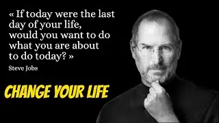 Motivational speech for success in life - Change your life - Steve Jobs