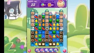 Candy Crush Saga Level 12353 No Boosters
