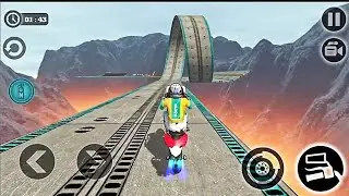 Impossible Stunt Bike Tracks 3D Game 2021 - Bike Games #2 - Android Gameplay