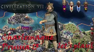 Navy battle against Xerxes. (Civ 7 - Charlemagne 15 - Modern Age)