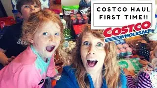 First EVER Costco haul!  | Australian family of 7 / Once a month grocery haul