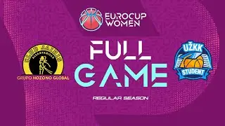 Regular Season | Hozono Global Jairis v UZKK Student | Full Basketball Game | EuroCup Women 2025-26