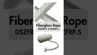 Fiberglass Rope &ndash; High Temperature Insulation & Sealing Solution  #youtubeshort
