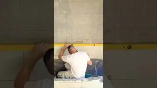 Timelapse work 💪 #timelapse #work #tilesinstallation #installation #renovation #bathroom #tiles