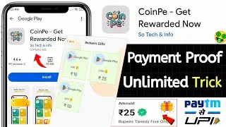🤑 New Earning App 2026 Without Investment | CoinPe App Free Redeem Code | Upi Earning App Today 