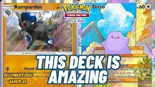 Mimic Mayhem! RAMPARDOS & DITTO Overwhelm Everything! | Pokemon TCG Pocket Gameplay