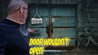 Door Stuck Close On ABANDONED STORAGE UNIT 