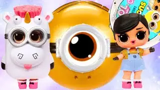 NEW Ultra Rare ASMR LOL Surprise Mini Minion Dolls #unboxing