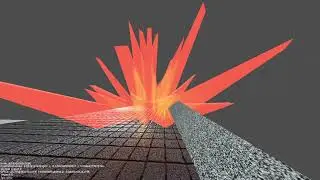 muzzle flash and explosion visuals.