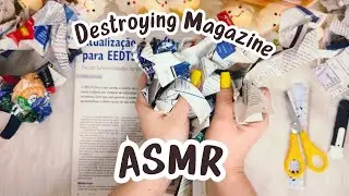 ASMR Destroying Magazine year 2007 Rip Relaxing 😴 | No talking