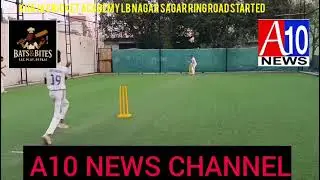 A 10 NEWS  CHANNEL khaja cricket Academy lb nagar sagar ring road beside registration office started