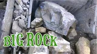 Breaking Massive Stones: The Power of Crushing Machines #rockbreakers