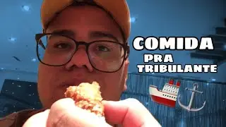 COMIDA DO NAVIO FIRENZE PRA TRIPULANTE | Daniel Silva