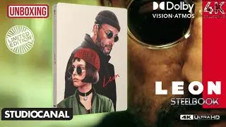 Leon The Definite Edition 4k UltraHD Blu-ray steelbook from Studiocanal