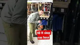 Reel from Rockler, 5hp ridgid vac, generic outlet switch 👍🏼 #shorts #tools #carpenter