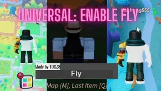 [NEW] Universal Roblox - Enable Fly All Game Script
