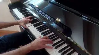 Isfahan, piano solo, medium swing, advanced level