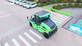XP305HEV Hybrid Pneumatic Roller | High-Efficiency Power for Modern Roadwork