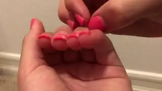 ASMR: Nail flickering and hand movements! 😴💕🎍