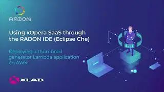 RADON 2020 | xOpera SaaS with Eclipse Che