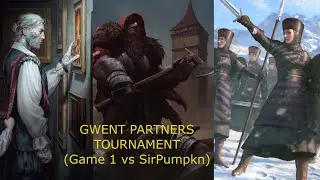 [Gwent] Queensguard vs Syndicate Crime Gord - Partners Open Tournament game (vs SirPumpkn)