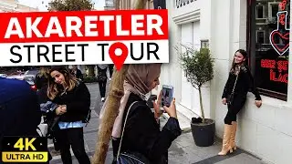Istanbul Besiktas Akaretler Walking Tour - 4K 60FPS