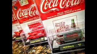 M2 Machines Coca-Cola Hobby Release 2 Unboxing with raw super chase!
