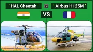 India's HAL Cheetah vs France's Airbus H125M Helicopter