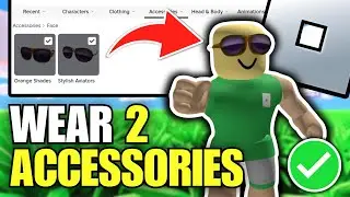 How To Wear Two Face Accessories on Roblox