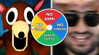 99 NOTTI NELLA FORESTA MA LA RUOTA DECIDE LE SFIDE SU ROBLOX