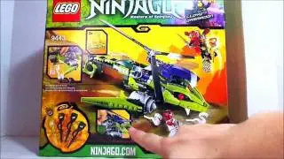 Lego 2012 Ninjago Rattlecopter Review